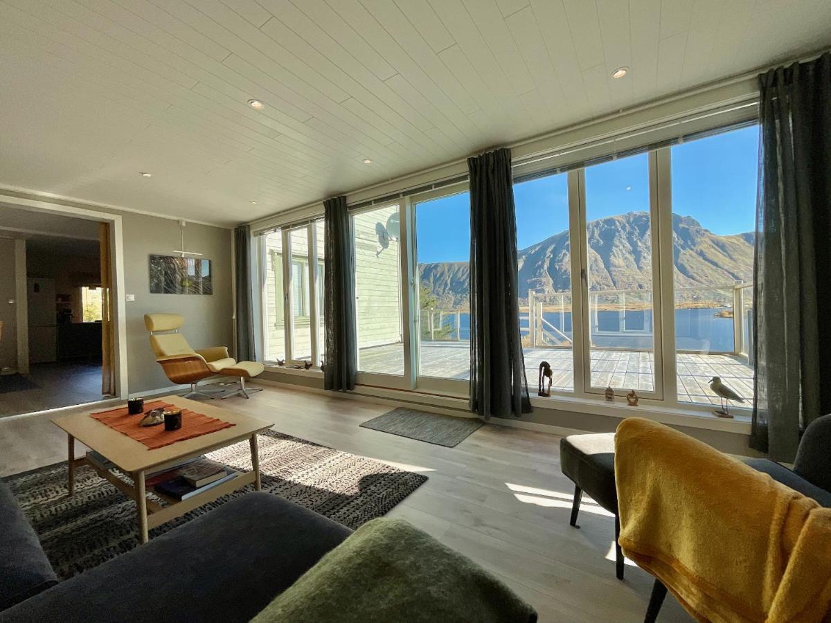 Wildlife Panorama Lofoten Bostad Exterior foto
